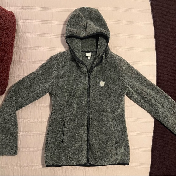 Bench Jackets & Blazers - Bench Cozy Charcoal Fleece Jacket